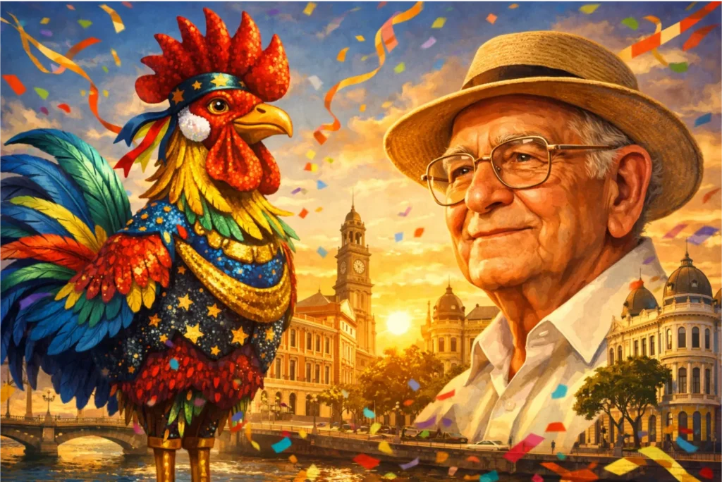 Enéas Freire: a história do criador do Galo da Madrugada