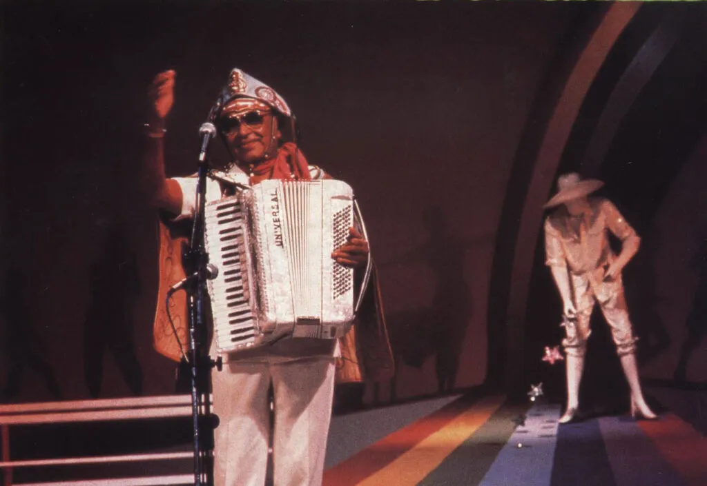 No Palco: Gonzagão. Fonte: Site Luiz Gonzaga