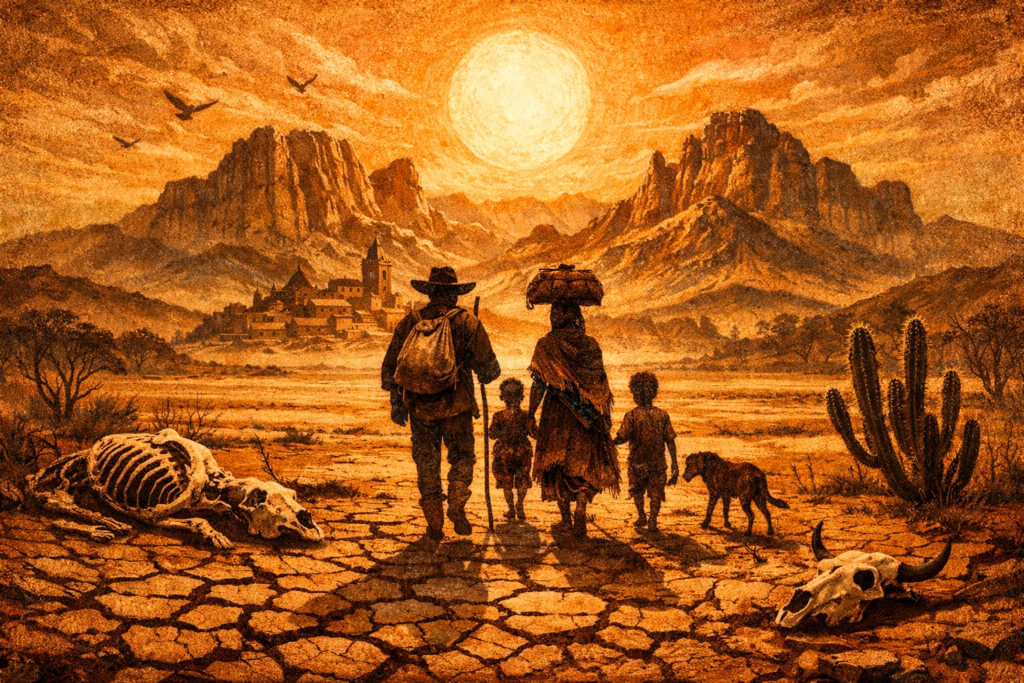 9 Livros Essenciais para Entender o Nordeste - A Trilogia da Terra: Seca, Suor e Sangue