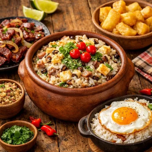 Prato Baião de 2 (dois)  - Variações e Acompanhamentos