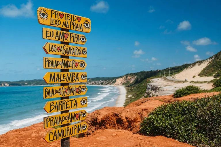 Placas Artesanais de Pipa - RN