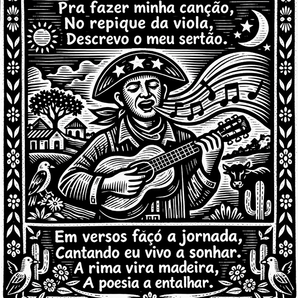 Xilogravura de Cordel - A Simbiose entre o Verbo e o Entalhe