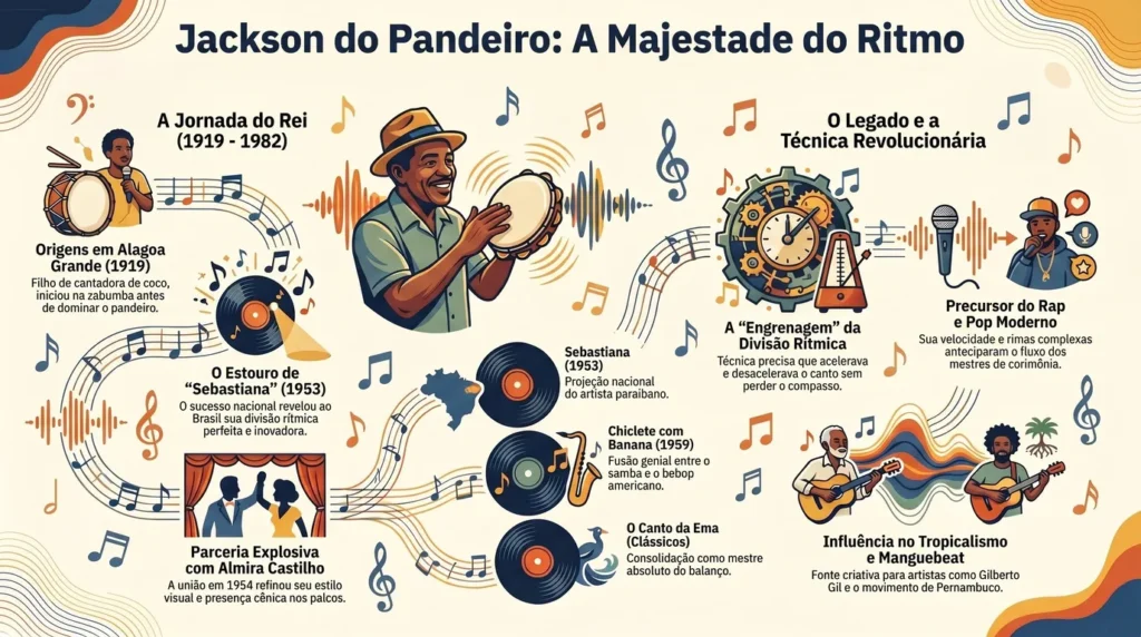Infográfico - Jackson do Pandeiro