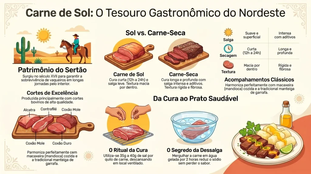 Carne de Sol - Infográfico